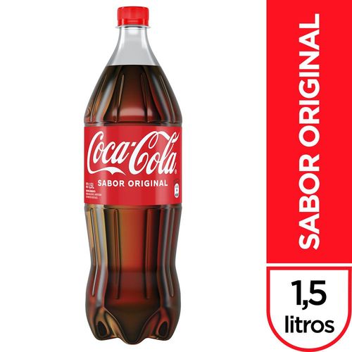 Refresco COCA COLA 1.5 L descartable