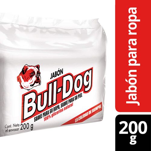 Jabón en barra BULL DOG 200 g