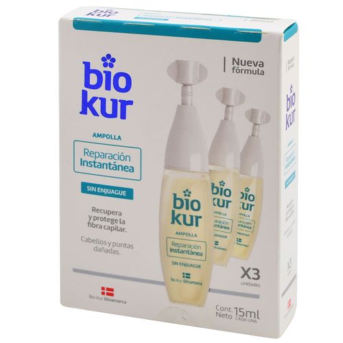 Ampollas BIO KUR reparación instantáneo 3 un. 15 ml