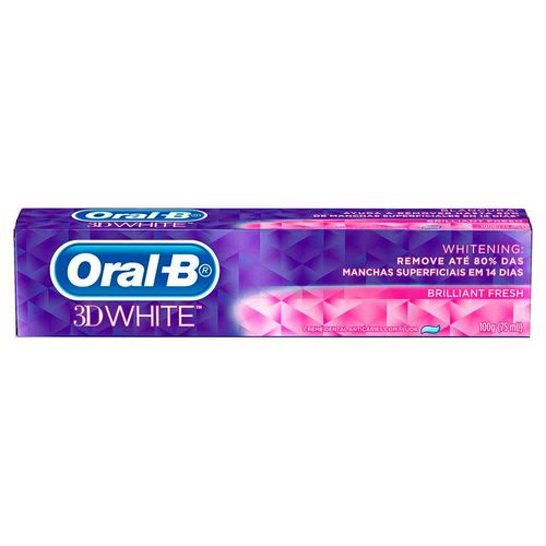 Crema dental ORAL-B 3D White Brilliant Fresh 100 g