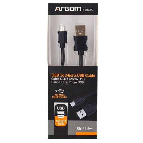 Cable USB a micro USB ARGOM 1m