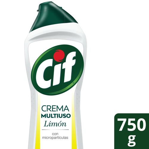 Pulidor crema CIF limón con microparticulas 750 g