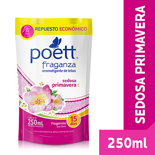 Perfumador de tela POETT primavera 250 cc