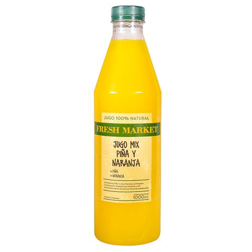 Jugo mix naranja y piña 1 L