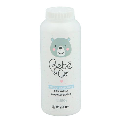 Talco bebé BEBE & CO. 120 g