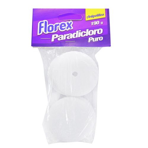 Paradicloro FLOREX puro pastilla 190 g