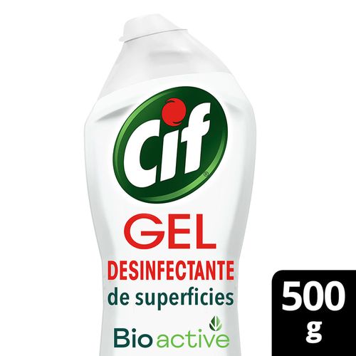 Limpiador desinfectante de superficies CIF gel original 500 ml