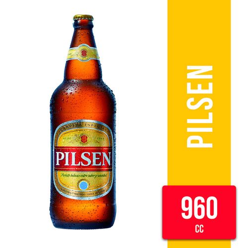 Cerveza PILSEN 960 ml