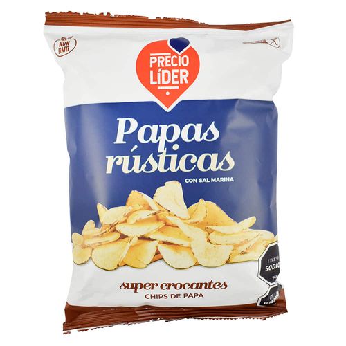 Papas rusticas con sal PRECIO LIDER 100 g