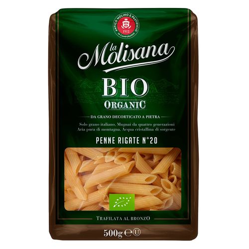 Fideo penne rigate orgánico LA MOLISANA 500g