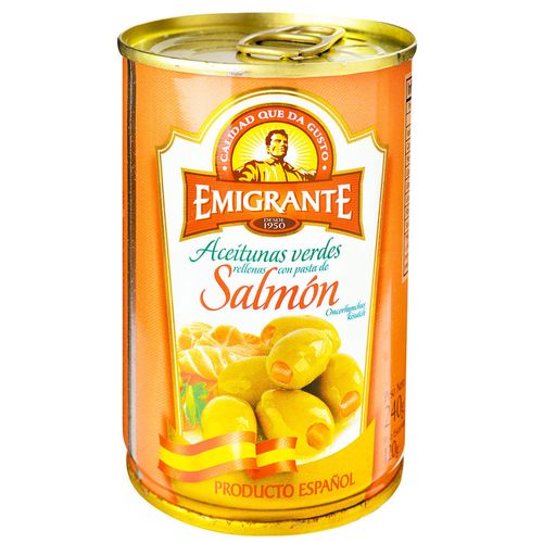 Aceitunas con salmón EMIGRANTE 120 g