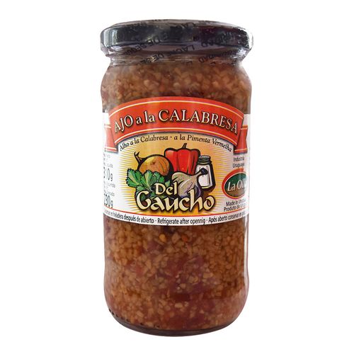 Ajo a la calabresa DEL GAUCHO 310 g