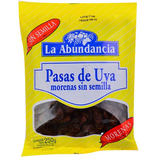 Pasas uva LA ABUNDANCIA 250 g