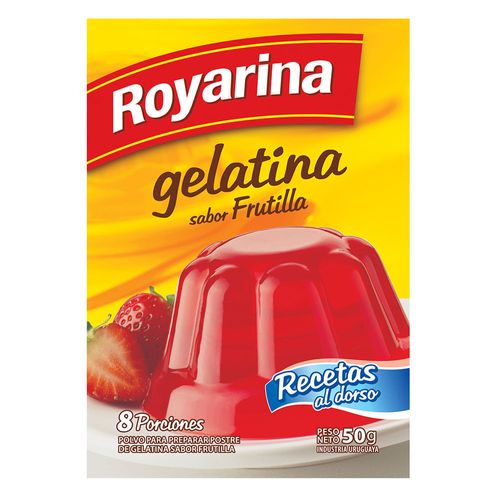 Gelatina ROYARINA frutilla 50 g