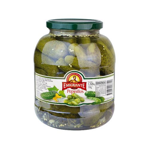 Pepinillos agridulces EMIGRANTE 1358 g