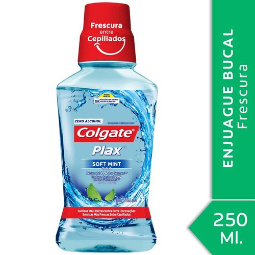 enjuague bucal Colgate Plax Soft Mint 250 ml