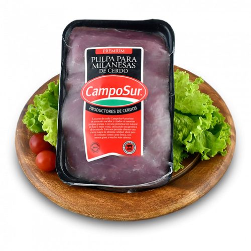 Pulpa P Milanesas Cerdo al vacío CAMPOSUR x 500 g