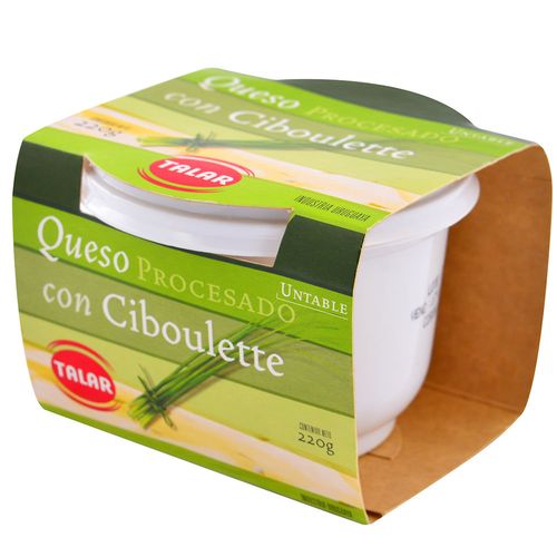 Queso crema TALAR ciboulette 220 g