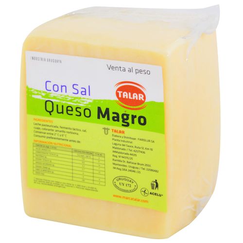 Queso magro TALAR fracción 550 g