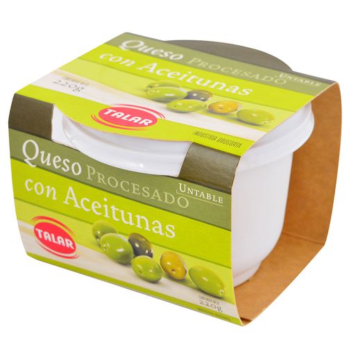 Queso crema TALAR aceitunas 220 g