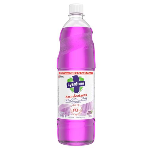 Limpiador Líquido Lysoform Solución Total Lavanda 900 ml