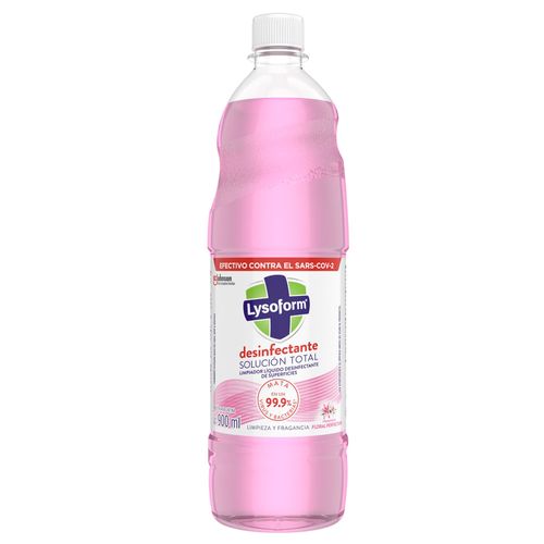 Limpiador Líquido Lysoform Solución Total Floral 900 ml