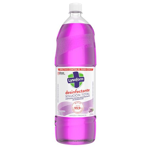 Limpiador Líquido Lysoform Solución Total Lavanda 1,800 ml