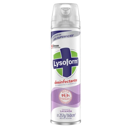 Desinfectante LYSOFORM lavanda 390 cc