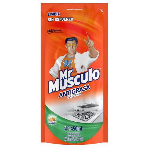 Limpiador MR. MUSCULO Cocina Advanced doy pack 450 ml