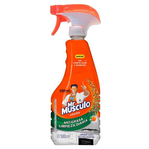 Limpiador MR. MUSCULO Cocina Advanced gatillo 500 ml