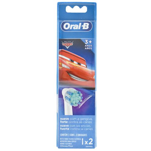 Respuesto Cepillo Eléctrico ORAL B Cars x2