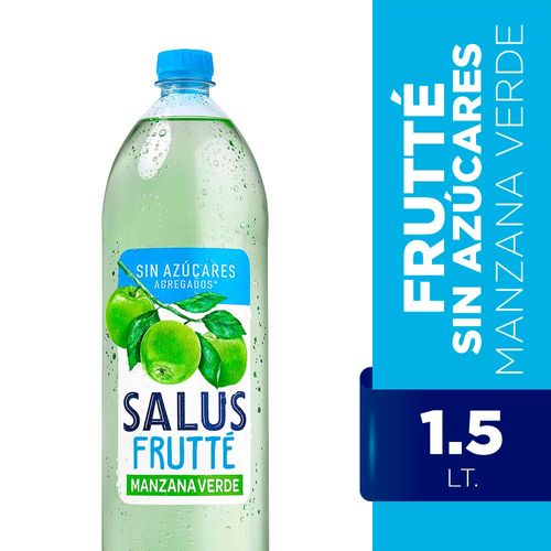 Agua SALUS Frutté sin azúcar manzana verde 1.5 L