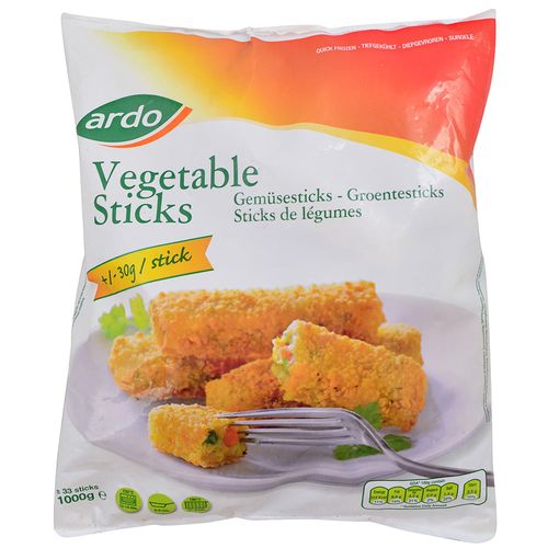 Stick de vegetales ARDO 1 kg