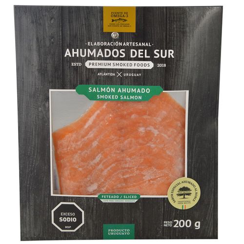 Salmon ahumado AHUMADOS DEL SUR 200 g