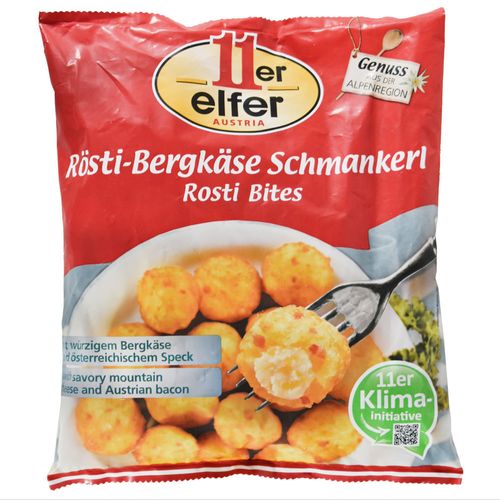 Papas Rostis Bites Queso y Panceta 350 g