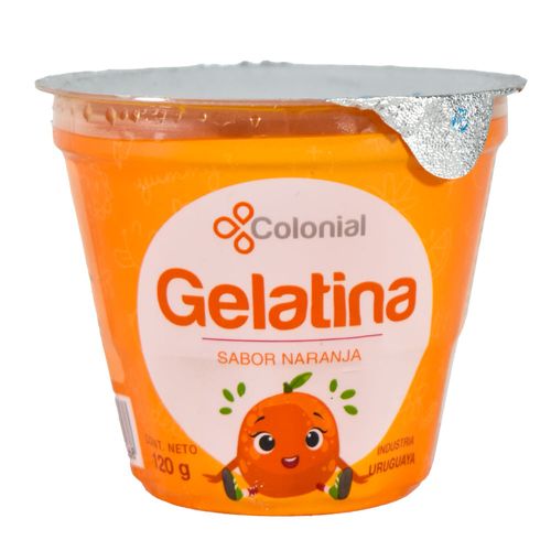 Gelatina Naranja COLONIAL 120 g