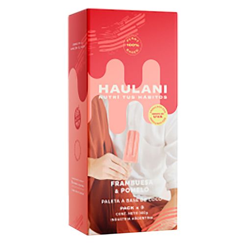 Paleta Vegana HAULANI Fambruesa y Pomelo pk x3 un