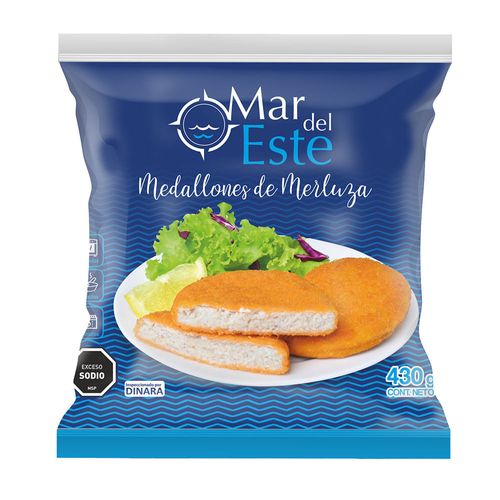 Medallón de merluza MAR DEL ESTE 430 g