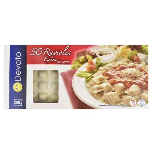 Ravioles extra Devoto 50 un. 250 g