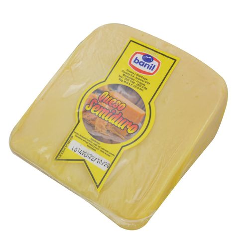 Queso semiduro BANIL fracción al vacío kg