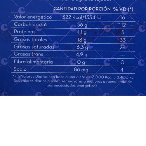 Torta Chajá durazno 600 g