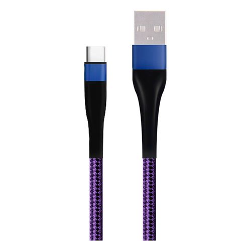 Cable TREQA reforzado USB-Tipo C 1 m