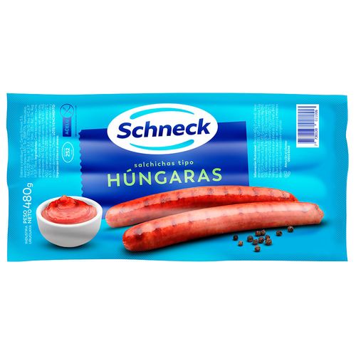 Salchichas Húngaras SCHNECK X 8 Un - 480 g
