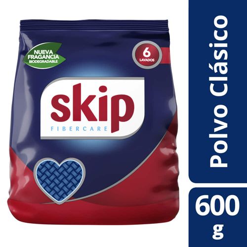 Detergente en polvo SKIP ph balance 600 g