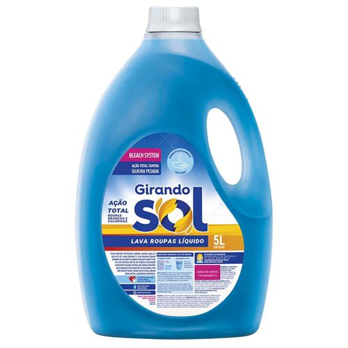 Detergente para ropa GIRANDO SOL 5 L
