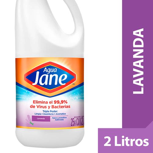 AGUA JANE triple poder lavanda 2 L