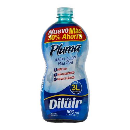 Deter líquido PLUMA para diluir 500 ml