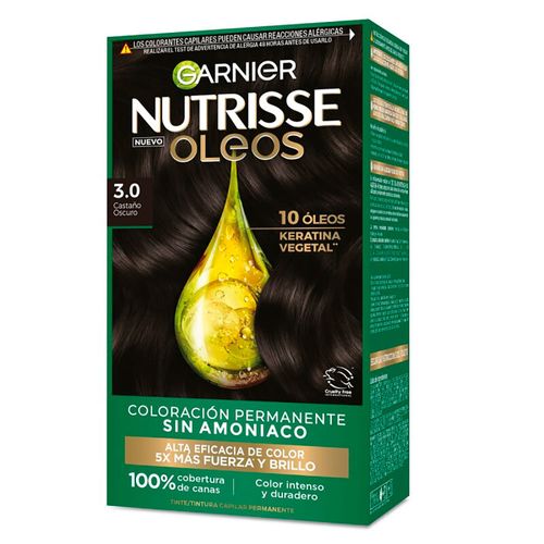 Coloración NUTRISSE óleos Castaño Oscuro 3.0