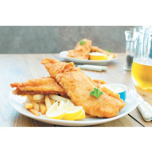 Milanesa de merluza crocante 500 g x unidad