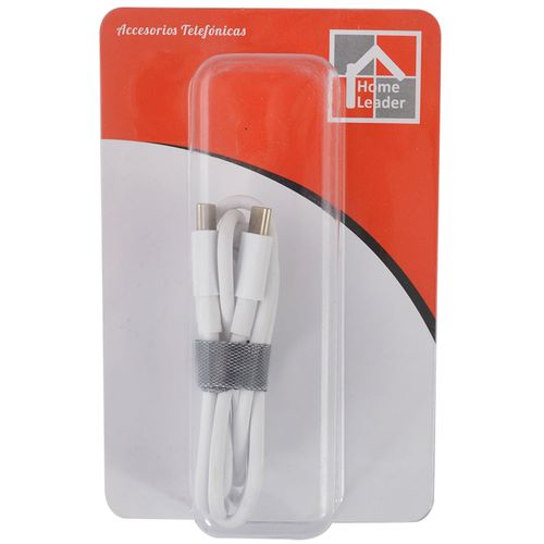 Cable USB HOME LEADER tipo C a tipo C 1m